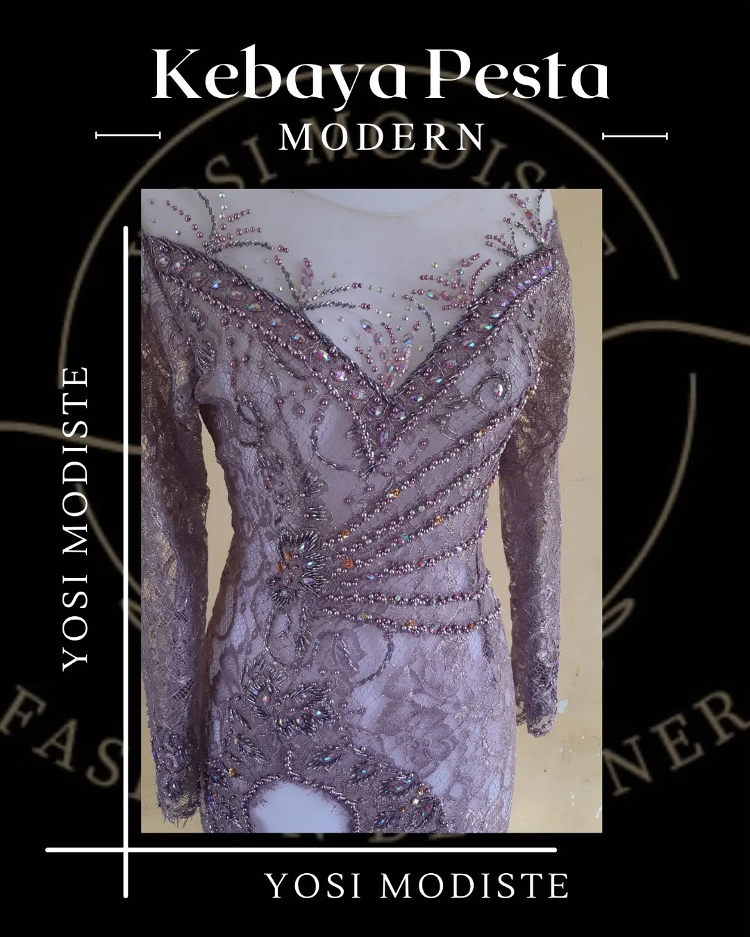 Kebaya Pesta Modern